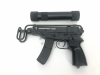 Pistolet mitrailleur Skorpion VZ 61 avec réplique de silencieux et poignée en plastique en EU DECO