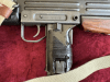 UZI avec crosse en bois et adaptateur pour munitions d'exercice en EU DECO