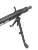 EU-DECO MG53 modèle MG42 avec boîte à munitions MG42 et sangle pour réplique de cartouche.