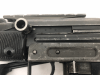 Especial EU DECO MINI UZI sem segurança com trinco à esquerda e calha Picatinny.