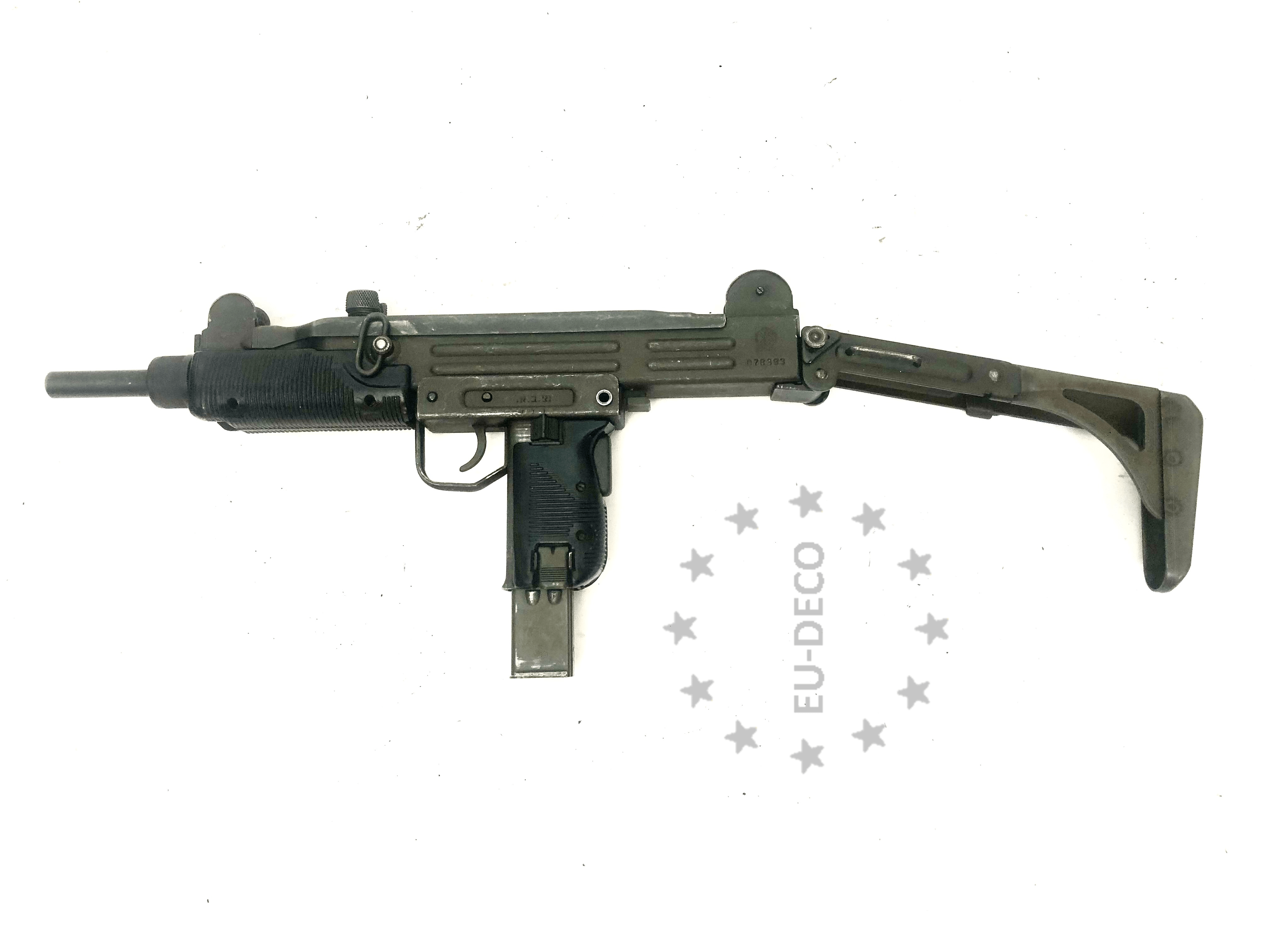 EU deco deaktiviert, deaktiviert Uzi 9 mm Pistole Maschinengewehr / sub Machine Gun