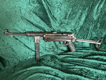 MP40 EU DECO desactivada. Submetralhadora alemã original da 2ª Guerra Mundial de 1942