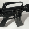 Colt M16 A1, according to EU DECO rules deactivated US military assault rifle. Complete with detachable bipod and certificate.