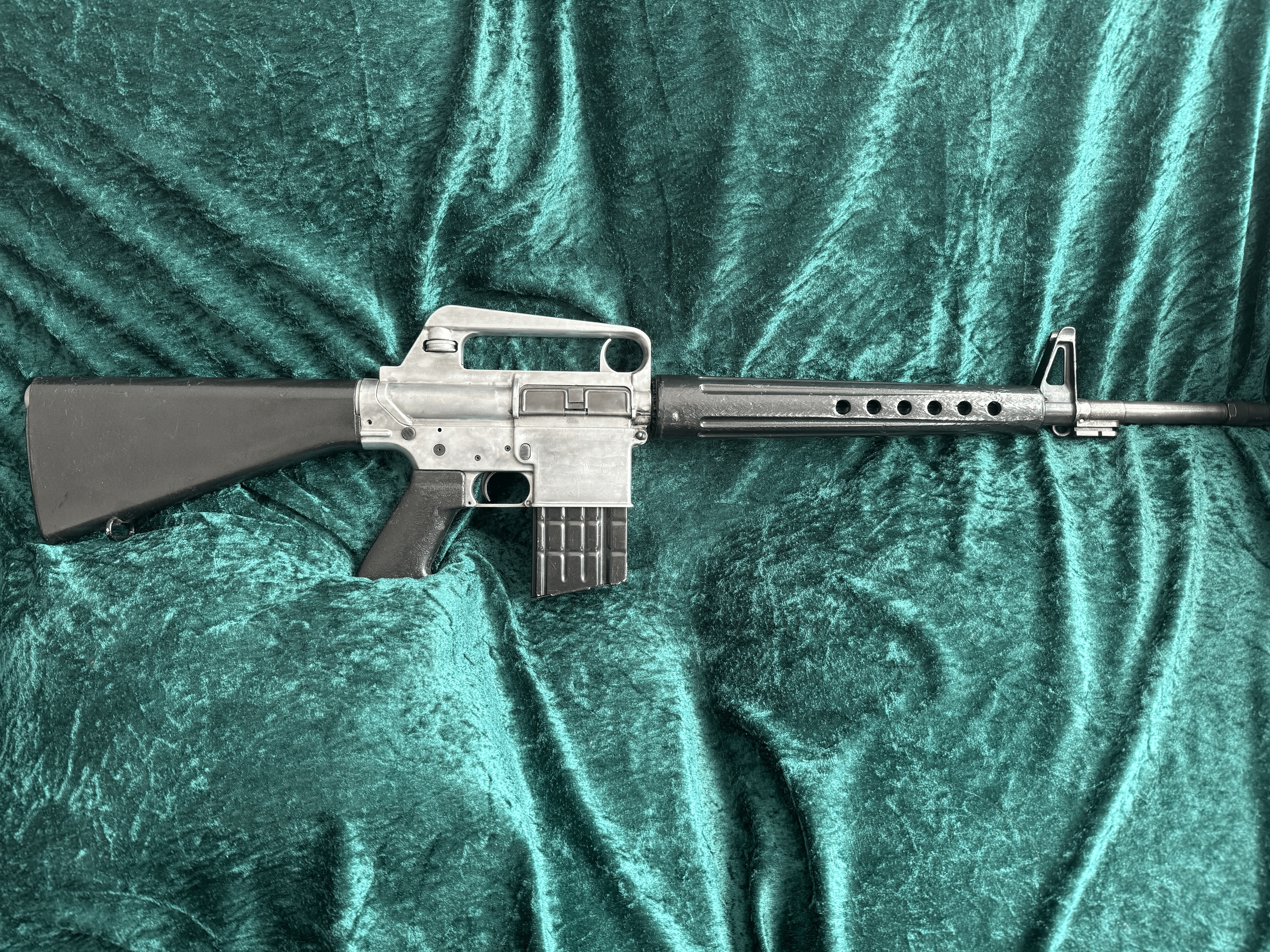 One of only 2,500 AR10 rifles produced in the Netherlands for Sudan in EU DECO.