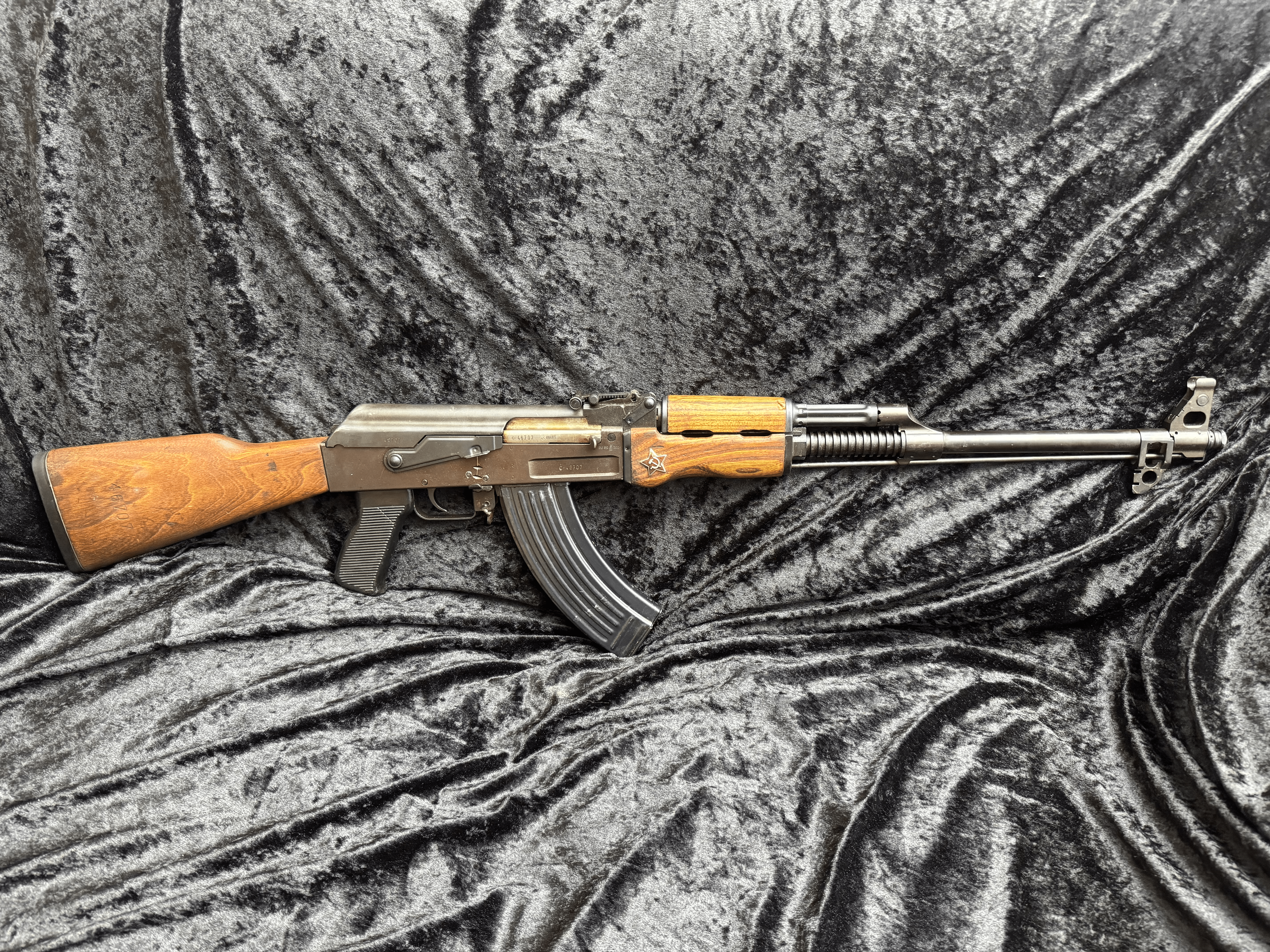 M 72 Zastarva 7,62 mm metralhadora número igual na UE DECO