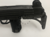 Netjes gedeactiveerd UZI met replica geluidsdemper, volgens EU specificaties met certificaat.