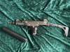 Uzi with silencer and folding butt in EU DECO