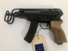 Pistola mitragliatrice Skorpion VZ 61 con impugnatura in legno in EU DECO